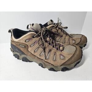 Oboz Sawtooth Women Size 8 Brown Low Waterproof B Dry Hiking Boots/Shoes